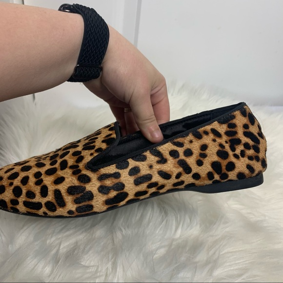 Birdies The Starling Cheetah Calf Hair Slippers 7 - Picture 6 of 9